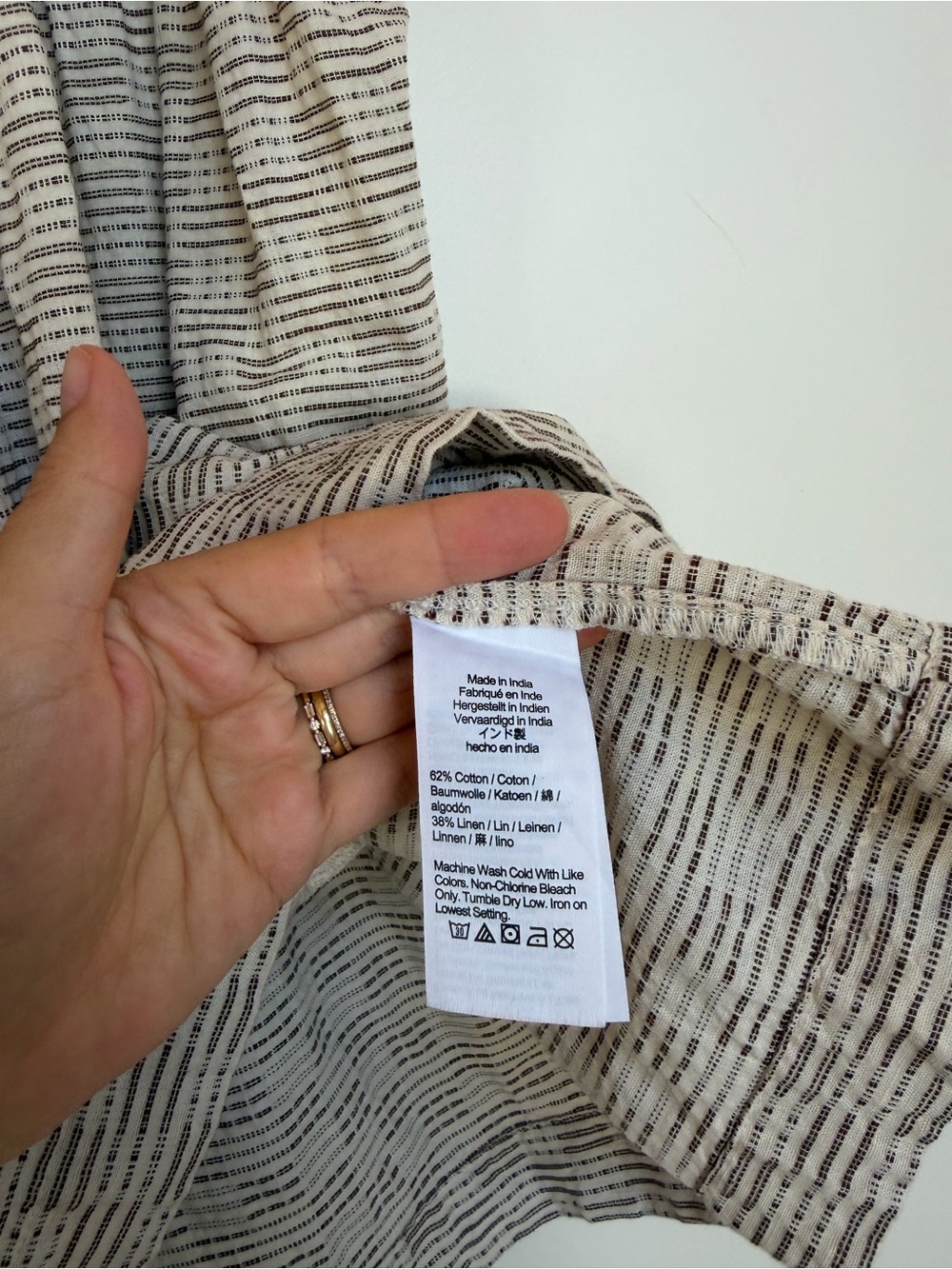 Madewell Cotton Linen Dress Small - Picture 6 of 9